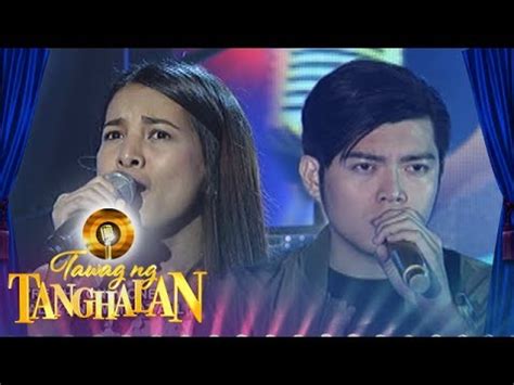 Tawag ng Tanghalan: Aila Santos vs. Aerone Mendoza .